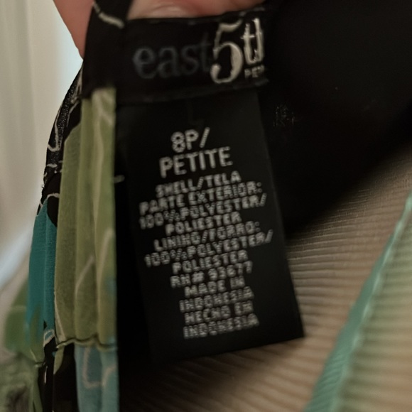 East 5th Floral Chiffon Skirt - Picture 3 of 4